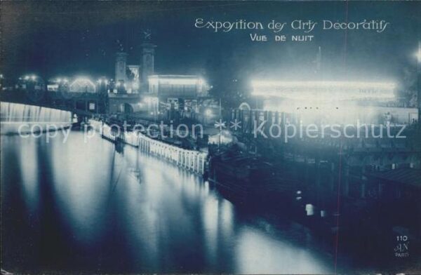 Foto AN Paris (Noyer) Nr. 110 Exposition des Arts Decoratifs vue