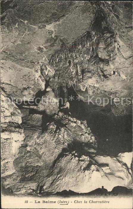 Hoehlen Caves Grottes La Balme Isere Chez la Chareutiere