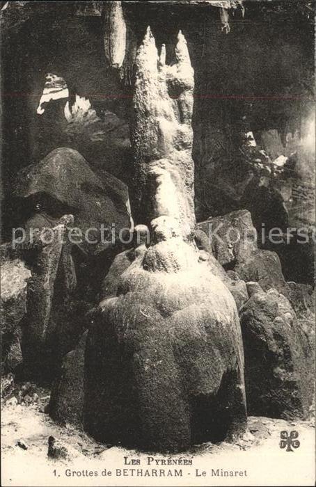 Hoehlen Caves Grottes Grottes de Betharram Le Minaret Pyrenee