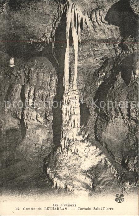 Hoehlen Caves Grottes Grottes de Betharram Torsade Saint-Pier