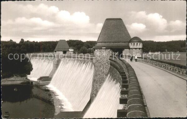 Moehnetalsperre Sperrmauer