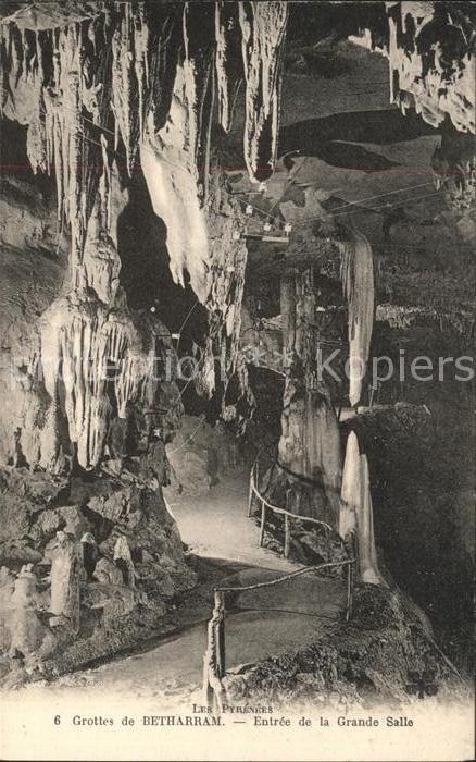 Hoehlen Caves Grottes Betharram Entree de la Grande Salle Pyr