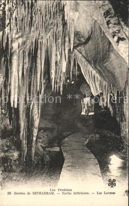 Hoehlen Caves Grottes Betharram Les Larmes Pyrenees