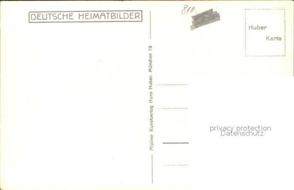 Foto Huber H. Nr. 41 Schloß Linderhof – Bild 2