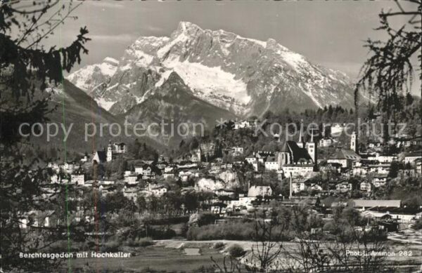 Foto Ammon L. Nr. 282 Berchtesgaden Hochkalter