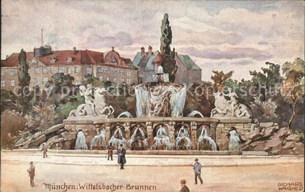 Wagner Richard Kuenstler München Wittelsbacher-Brunnen Nr. 41