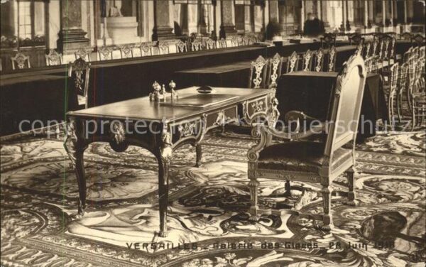 Politik Friedensvertrag Versailles Galerie des