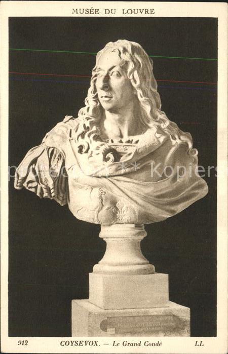 Skulpturen Coysevox Grand Conde Musee du Louvre