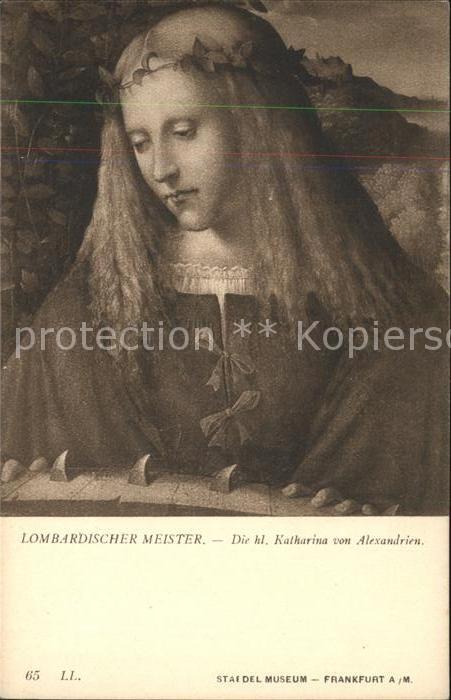 Verlag LL Nr. 65 Heilige Katharina von Alexandrien Lo