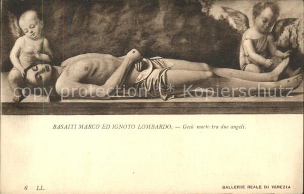 Verlag LL Nr. 6 Gesú´morto tra due angeli Basaiti Mar