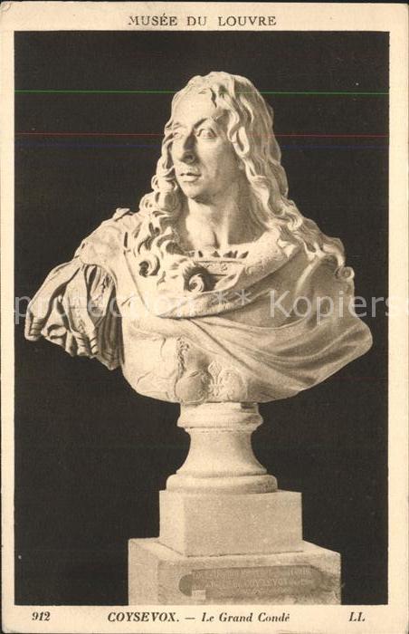 Skulpturen Coysevox Le Grand Conde Musee du Louvre