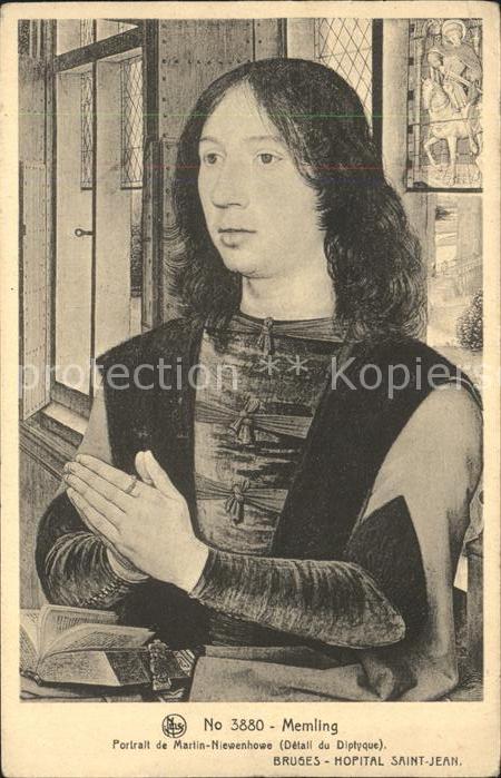 Persoenlichkeiten Memling Künstlerkarte Martin Niewenhowe