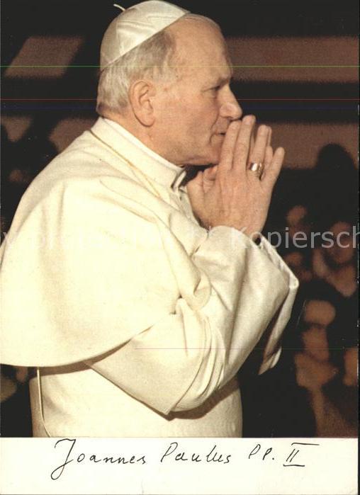 Papst Joannes Paulus PP II