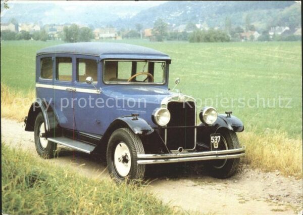 Autos Wanderer W 11 Baujahr 1929