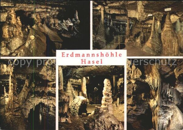 Hoehlen Caves Grottes Erdmannshöhle Hasel Fürstengruft Orgelp