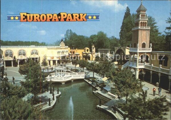 Vergnuegungspark Europa-Park Piazza Italien Stadtteil