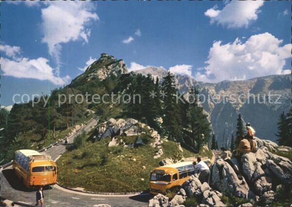 Postbus Kehlsteinstraße Kehlsteinhaus Göll Bret