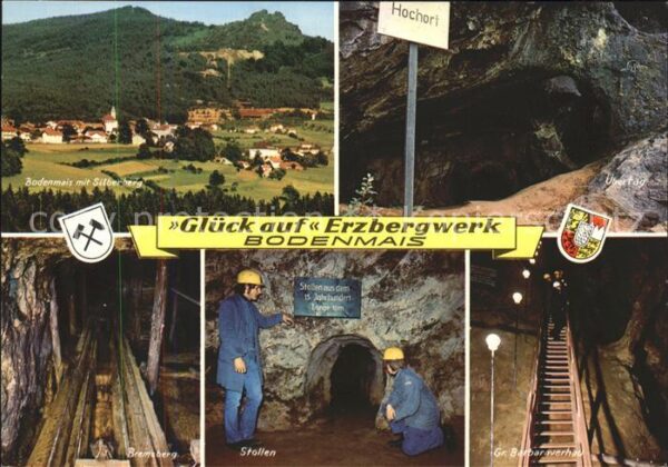 Bergwerk Erz Silberberg Bodenmais Stollen Bremsb