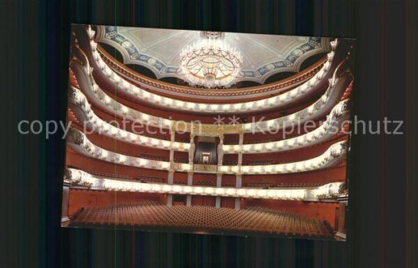 Theater München Nationaltheater Zuschauerraum