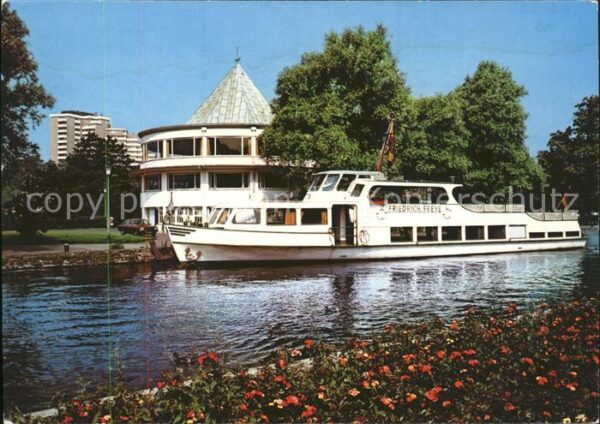 Schiffe Ships Navires Friedrich Freye Wasserbahnhof Mülheim/R