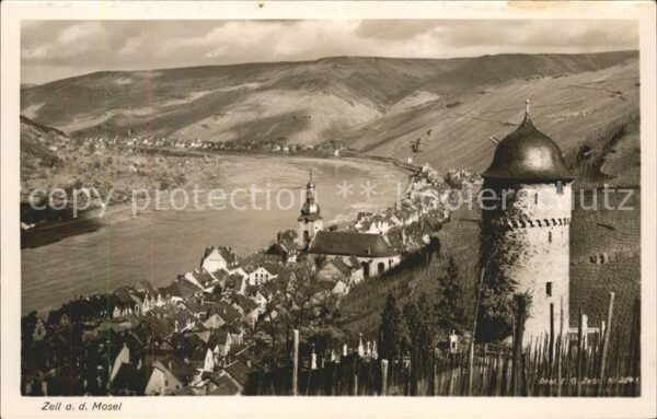 Foto Zeitz F.G. Nr. 2045 Zell a. d. Mosel Berncastel-Cues