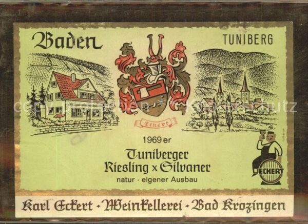Bad Krozingen 1969er Tuniberger Riesling x Silvaner