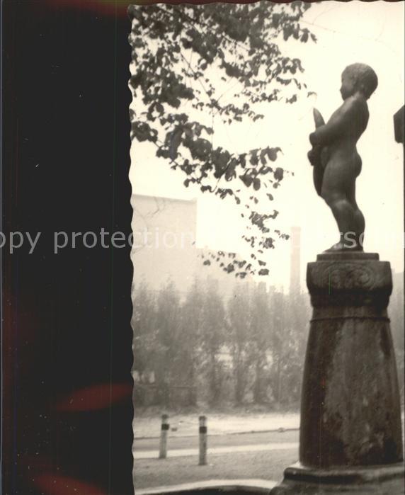 Hameln Weser Lachsbrunnen am Münster