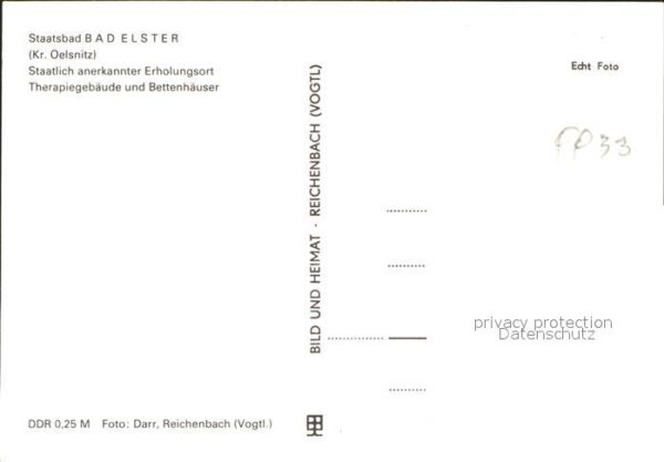 Bad Elster Therapiegebäude und Bettenhäuser – Bild 2