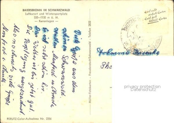 Baiersbronn Schwarzwald Kuranlagen – Bild 2