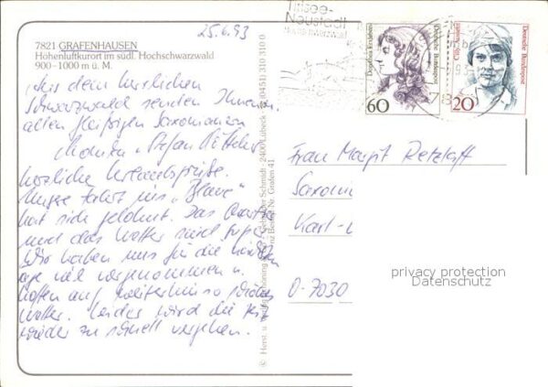 Grafenhausen Schwarzwald Orts und Teilansichten – Bild 2