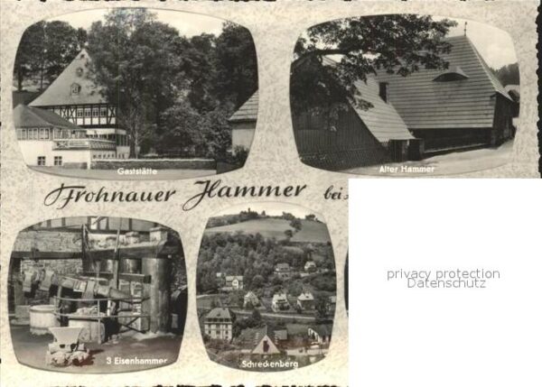 Annaberg-Buchholz Erzgebirge Frohnauer Hammer Gaststätte Alter Hamme – Bild 2