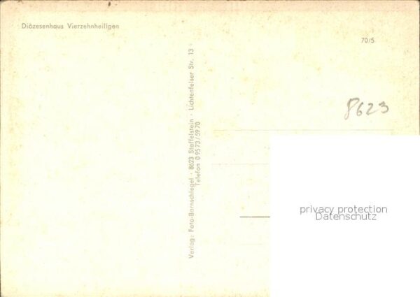 Staffelstein Diözesanhaus Vierzehnheiligen – Bild 2