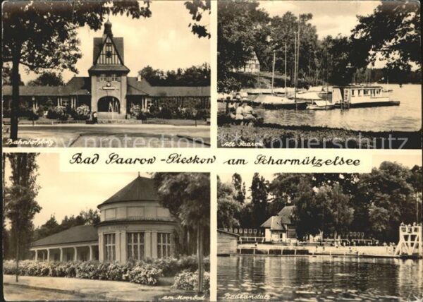 Bad Saarow-Pieskow Bahnhofsplatz Alt Saarow Moorbad Badean