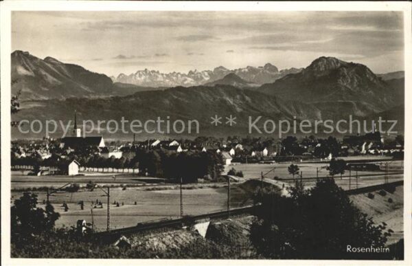 Rosenheim Bayern Panorama