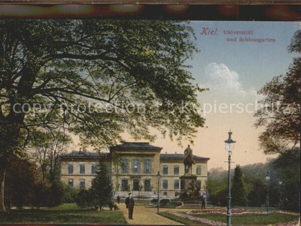 Kiel Universität und Schlossgarten