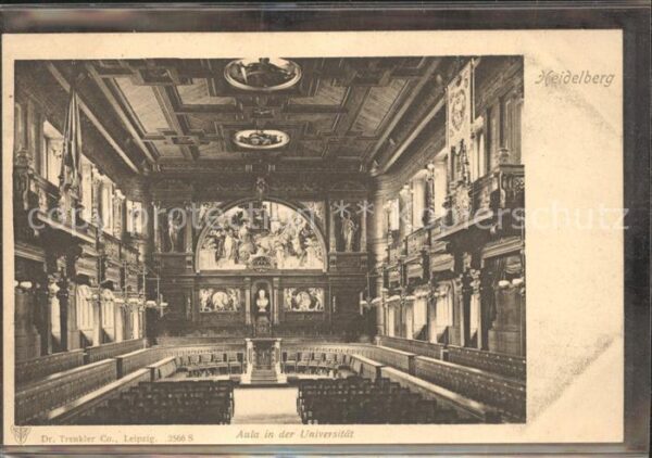 Heidelberg Neckar Aula in der Universität