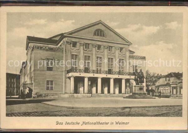 Weimar Thueringen Dt Nationaltheater