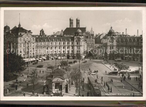 Muenchen Karlsplatz Rondell
