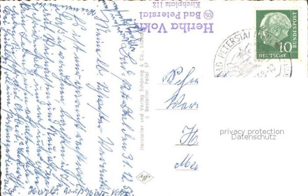 Bad Peterstal-Griesbach Panorama Gedicht – Bild 2