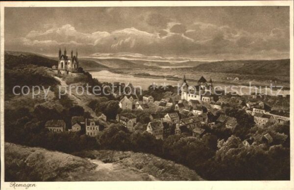 Remagen Panorama mit Schloss