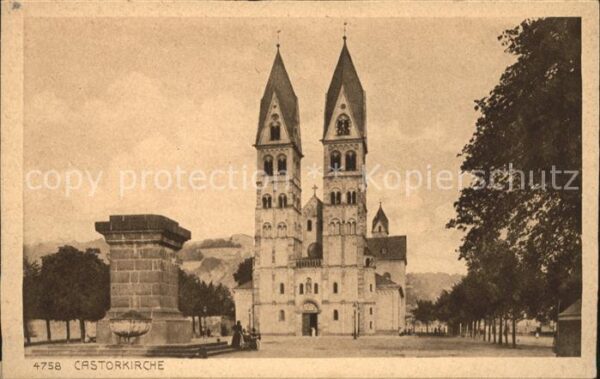 Koblenz Rhein Basilika St. Kastor Kastorkirche