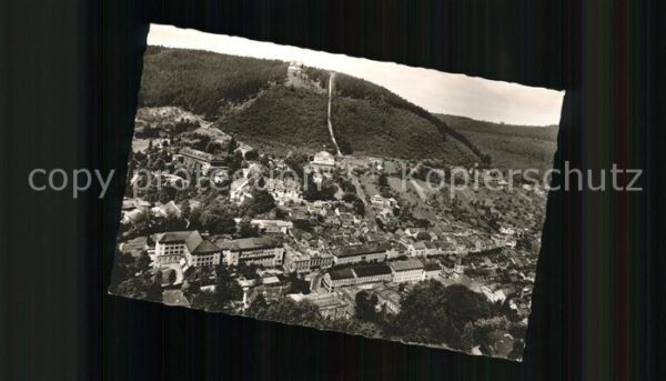 Wildbad Schwarzwald Fliegeraufnahme