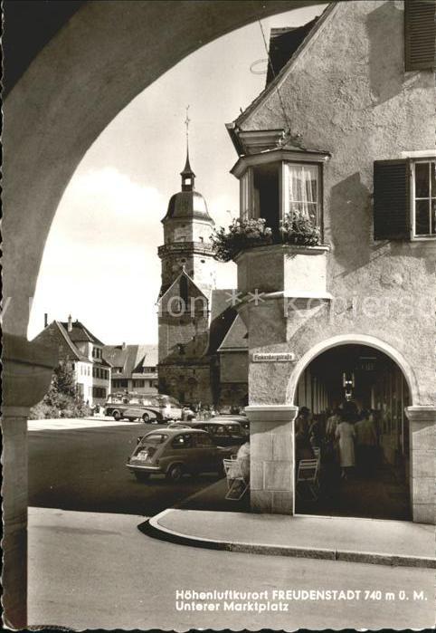 Freudenstadt Unterer Marktplatz