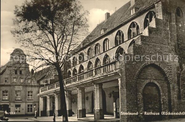 Stralsund Mecklenburg Vorpommern Rathaus