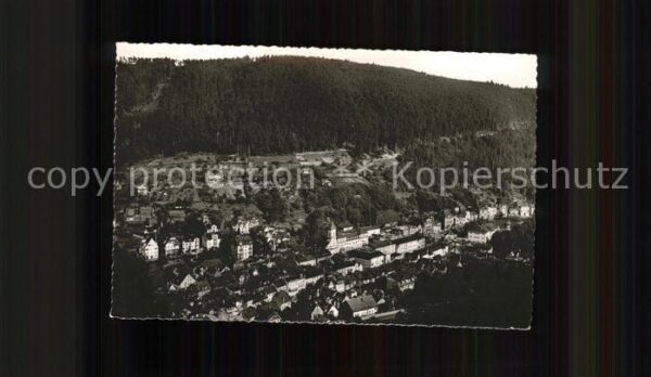 Wildbad Schwarzwald Teilansicht
