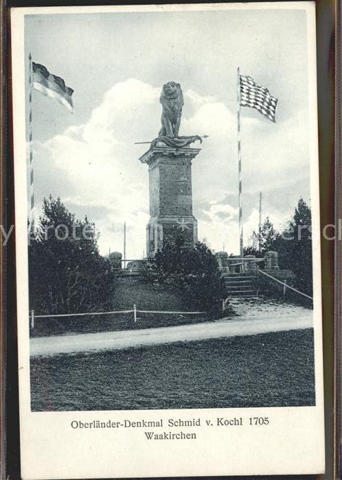 Waakirchen Oberländer Denkmal Schmid v Kochl