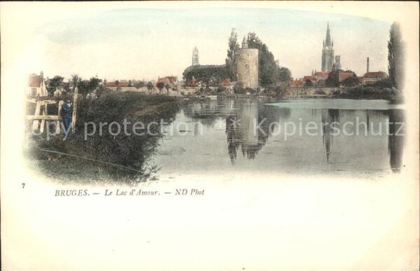 Bruges BRUGGE Belgie Lac d_Amour