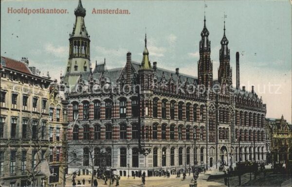 Amsterdam Niederlande Hoofdpostkantoor