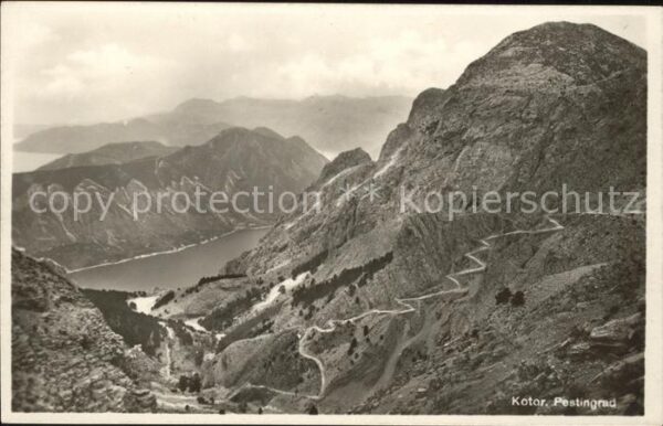 Kotor Montenegro Pestingrad Panorama
