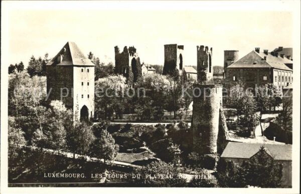 LUXEMBOURG  Luxemburg Tours du Plateau du Rham